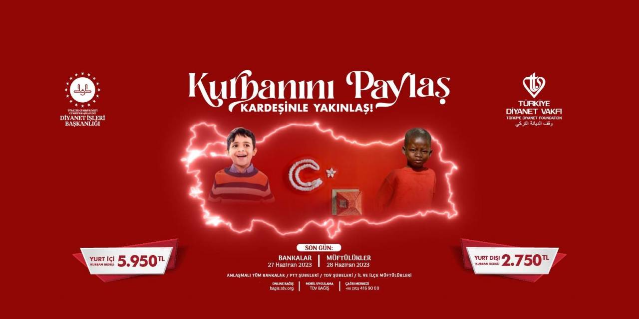 Diyanet İşleri Başkanı Erbaş, 2023 Yılı Vekaletle Kurban Kesim Bedellerini Açıkladı