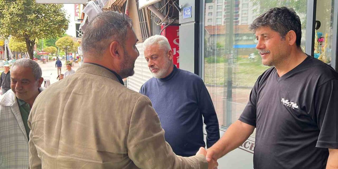 Tıskaoğlu Cumhurbaşkanı Recep Tayyip Erdoğan İçin Destek İstedi