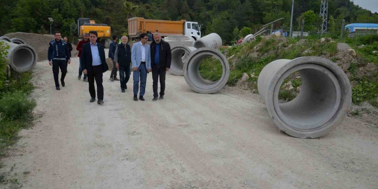 Türkeli’de İçme Suyu Hattı Çalışmaları