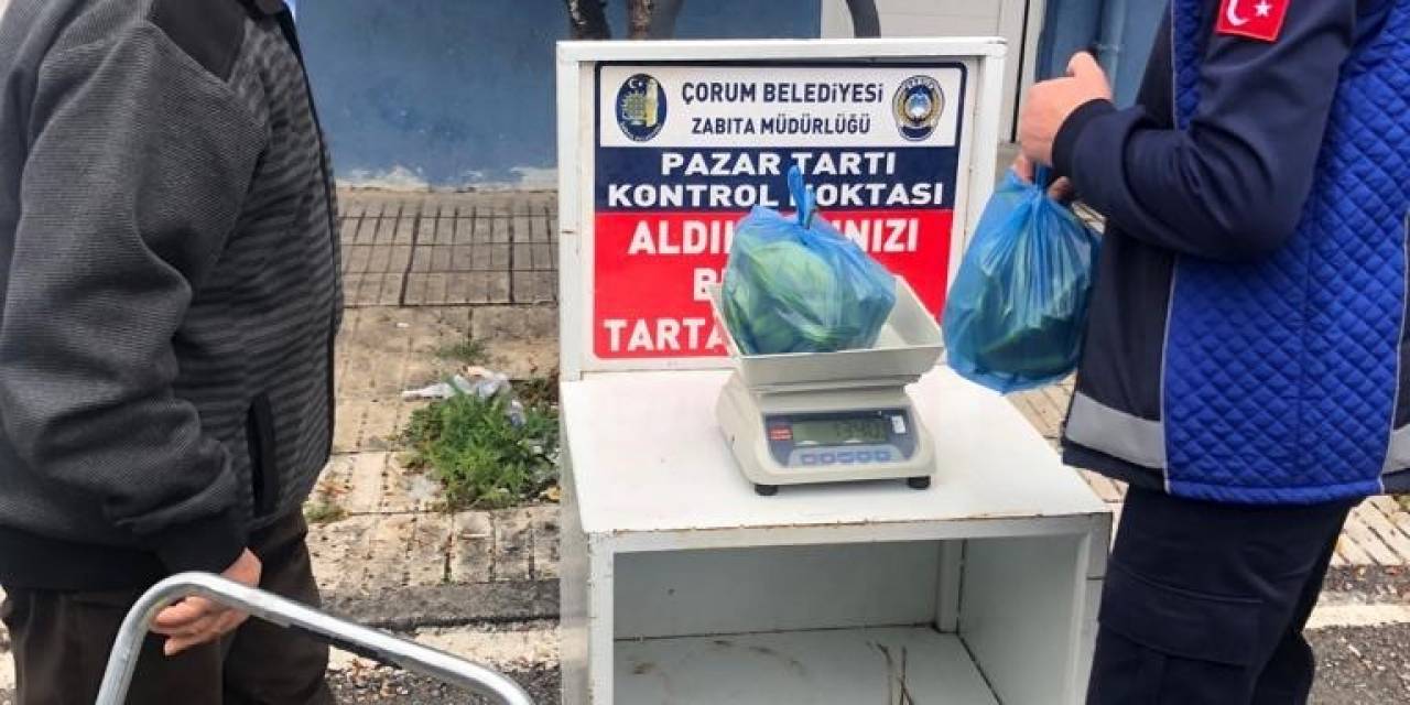 Zabıta Ekipleri Semt Pazarlarında Denetim Yaptı