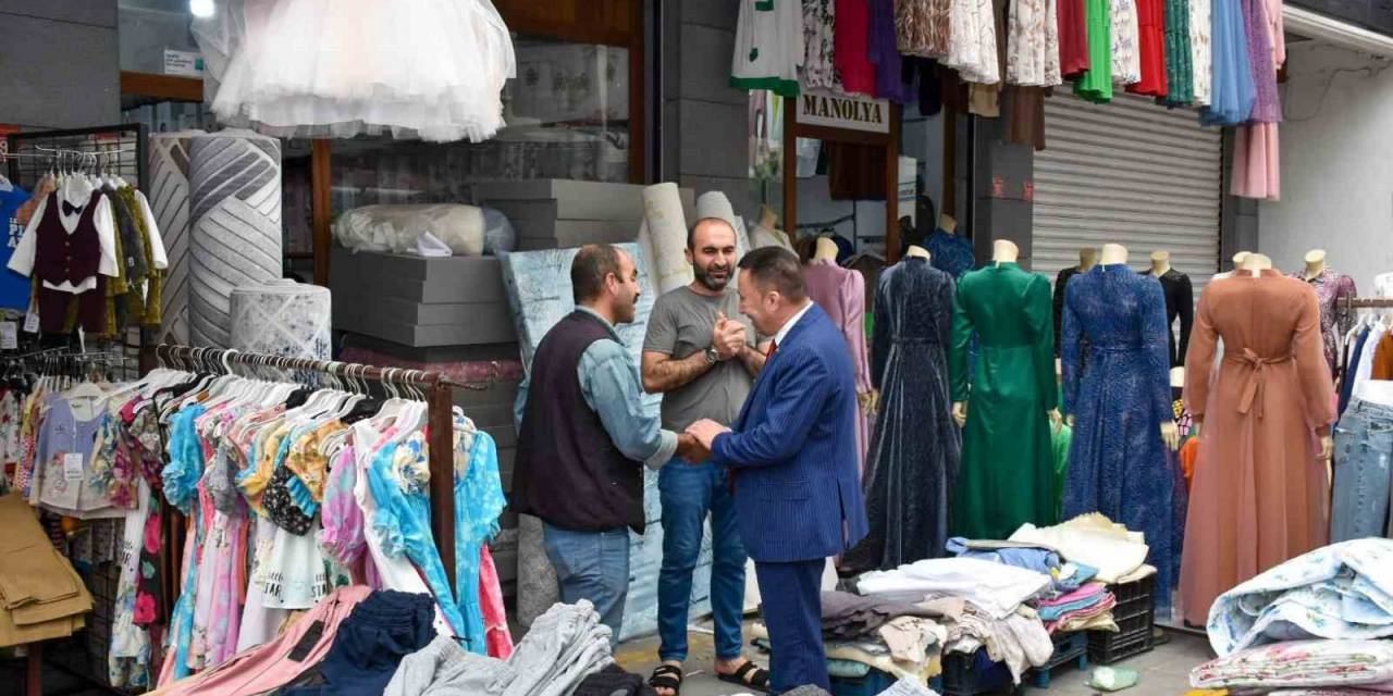 Bağlar Belediye Başkanı Beyoğlu Esnaf Buluşmalarına Devam Ediyor