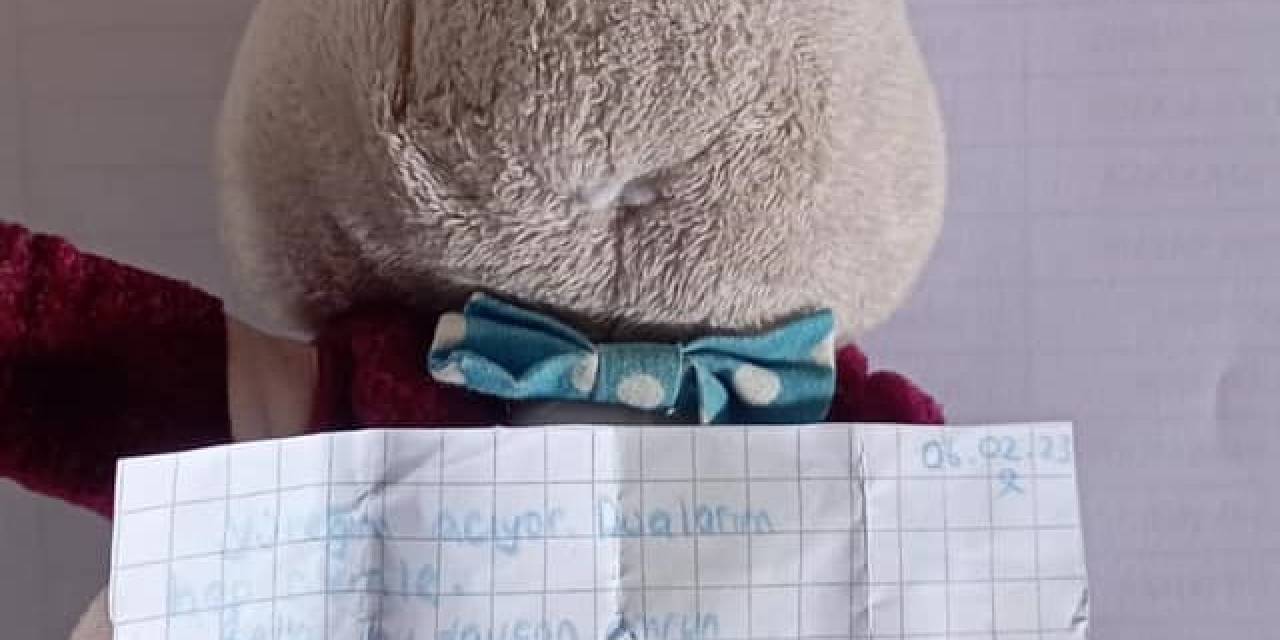 Oyuncağını Depremzede Akranına Gönderdi