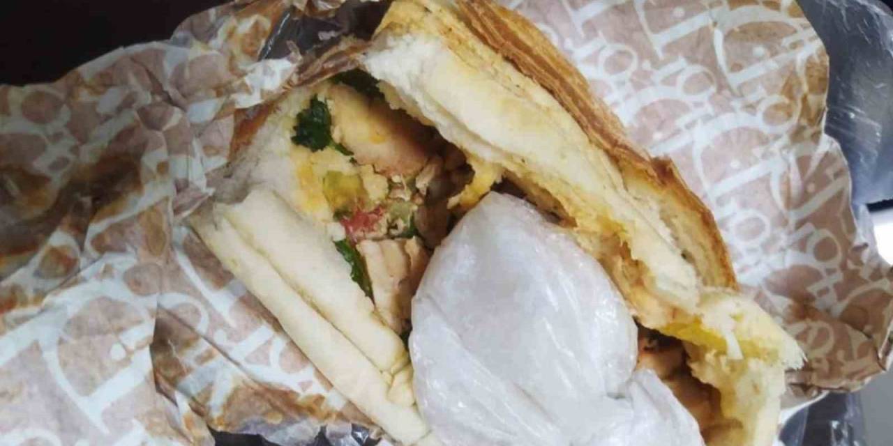 Tavuk Dönerin İçerisinden Uyuşturucu Çıktı