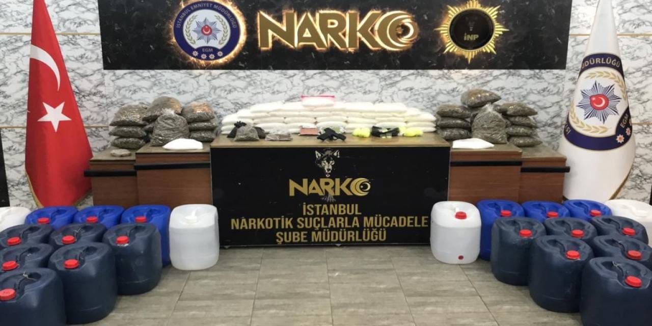 İstanbul’da Zehir Tacirlerine Büyük Darbe: 605 Kilo Uyuşturucu Ele Geçirildi