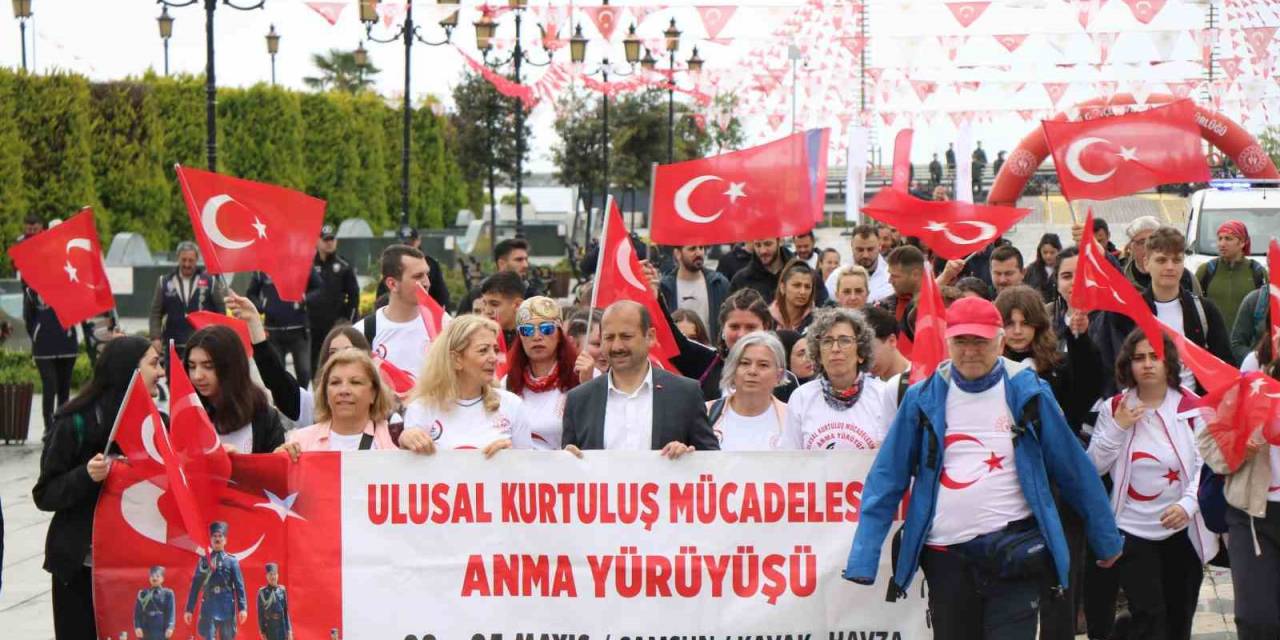 Ulusal Kurtuluş Mücadelesi Anma Yürüyüşü Başladı