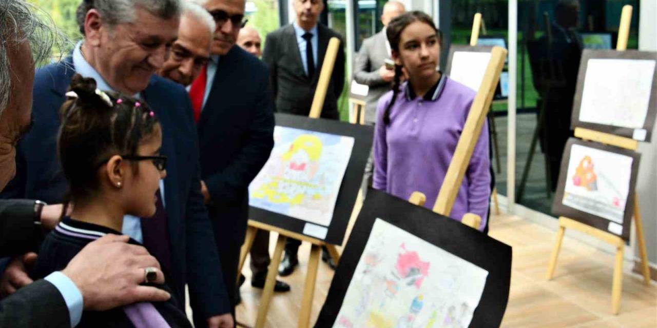 Erdemir Maden’in Resim Yarışmasında Genç Yetenekler Yarıştı