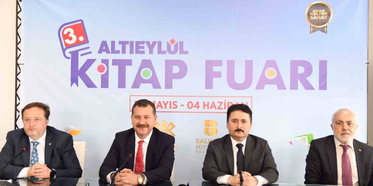Altıeylül Belediyesi 3. Kitap Fuarı Açılıyor