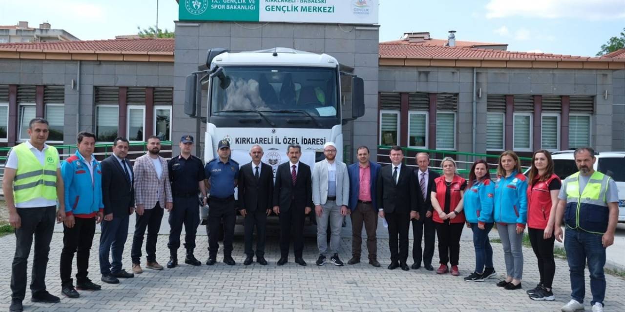 Kırklareli’nden Deprem Bölgesine Yardım