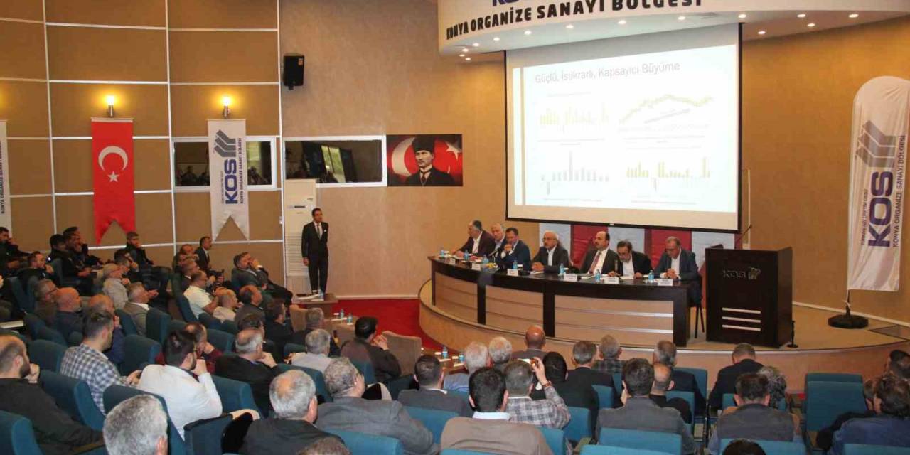 Konya’da, Türkiye Ekonomisinin Geleceği İstişare Toplantısı Gerçekleştirildi