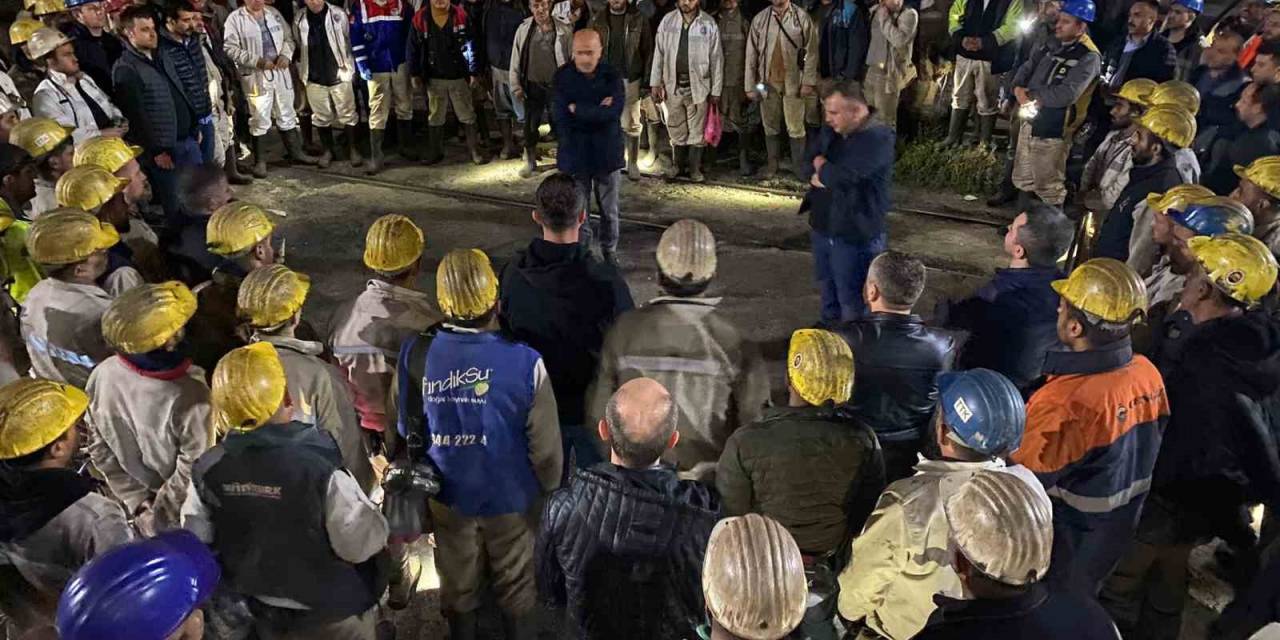 Maden Ocağında Yangın Tatbikatı Gerçeğini Aratmadı