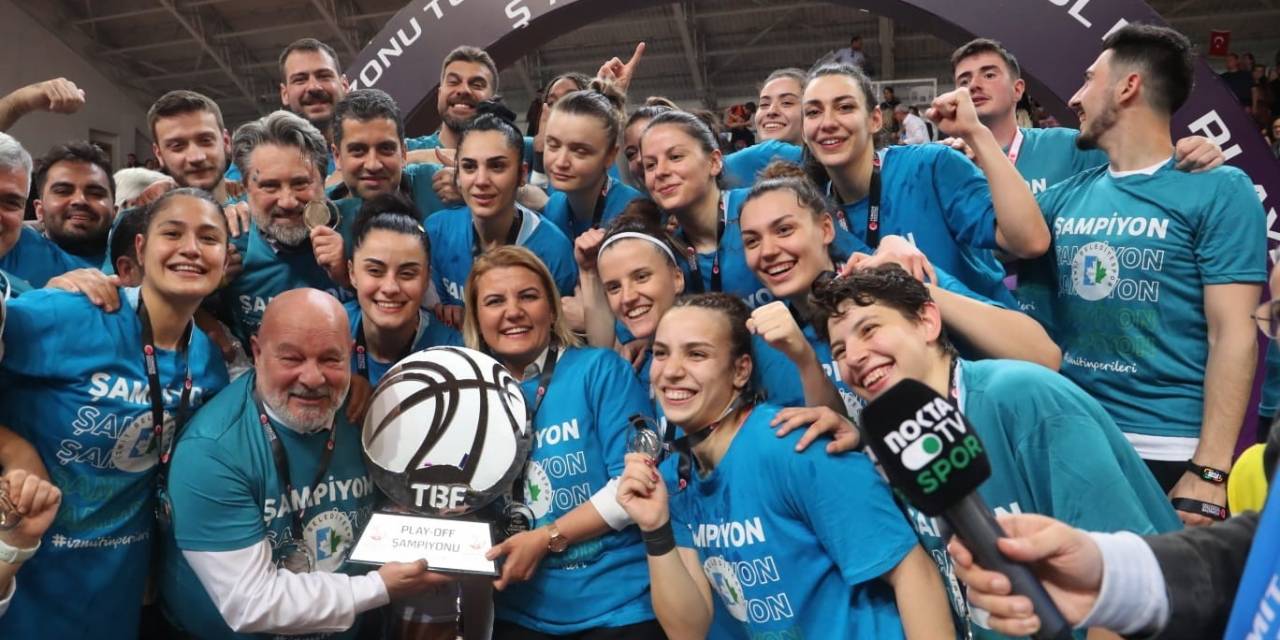 İzmitli Basketbolcuların Şampiyonluğu Kentte Coşkuyla Kutlanacak