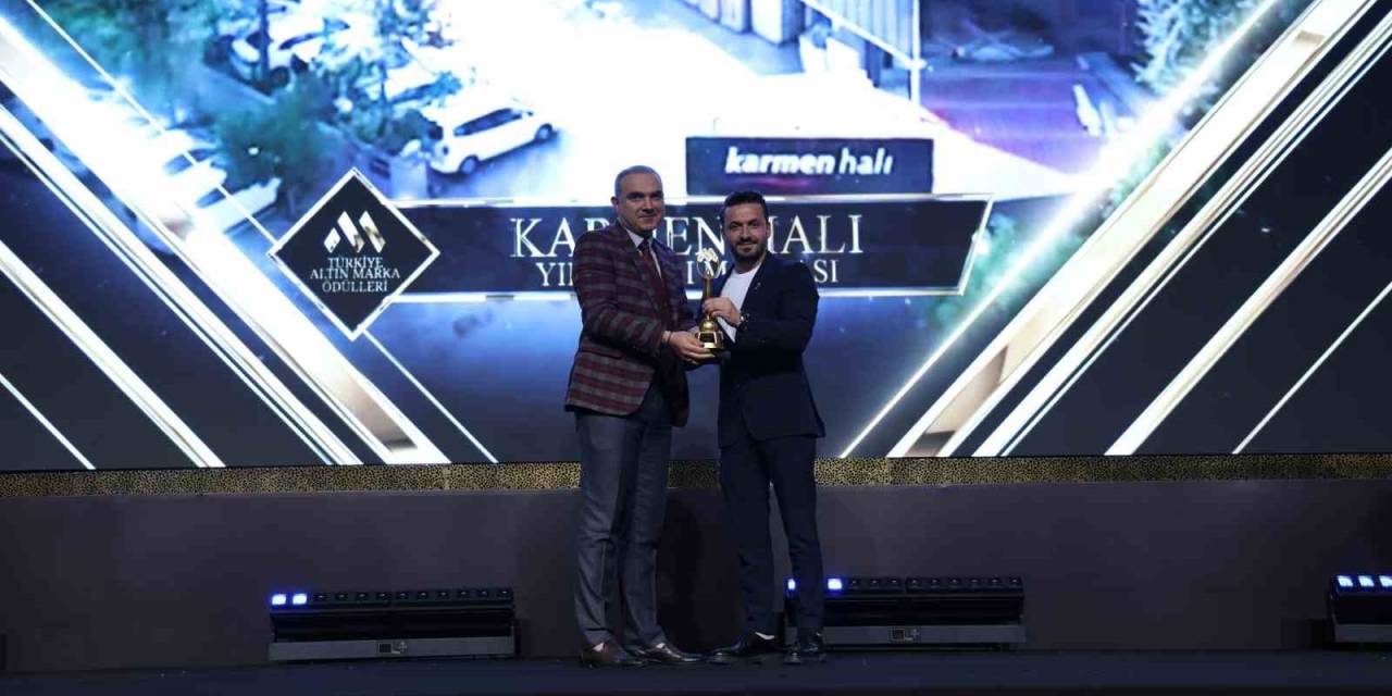 Karmen Halı’ya Altın Marka Ödülü