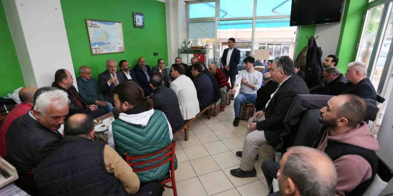 Başkan Aygün: "esnafımızla Biriz, Beraberiz"