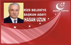 Saadet Partisi Rize Adayı