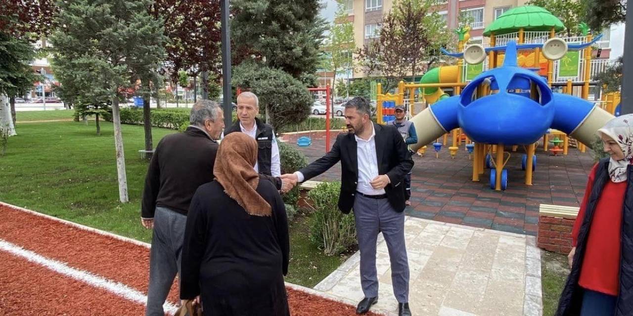 Pursaklar’da Yenilenen Park Vatandaşların Hizmetine Sunuldu
