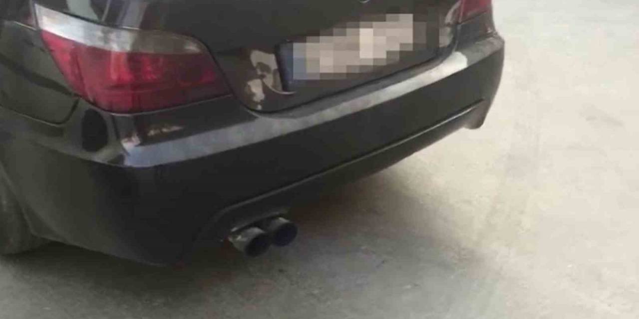 Gaziantep Polisi Modifiyeli Araçlara Göz Açtırmıyor