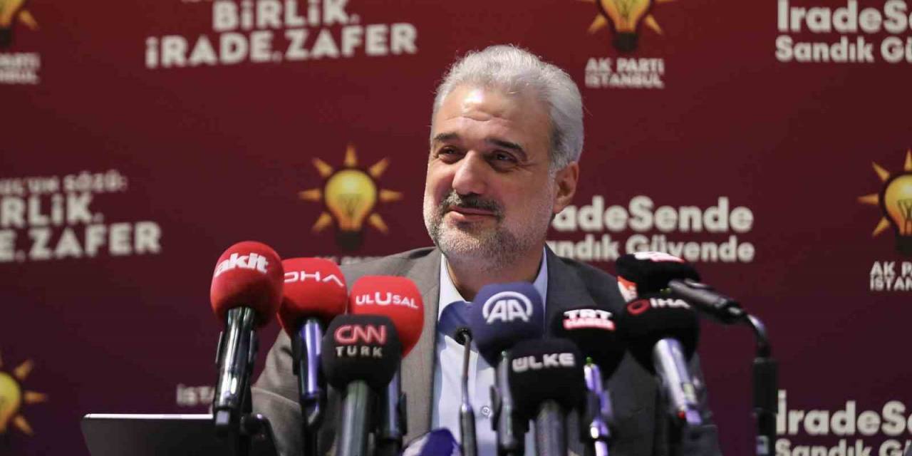 Ak Parti İstanbul İl Başkanı Kabaktepe’den Sandık Çağrısı
