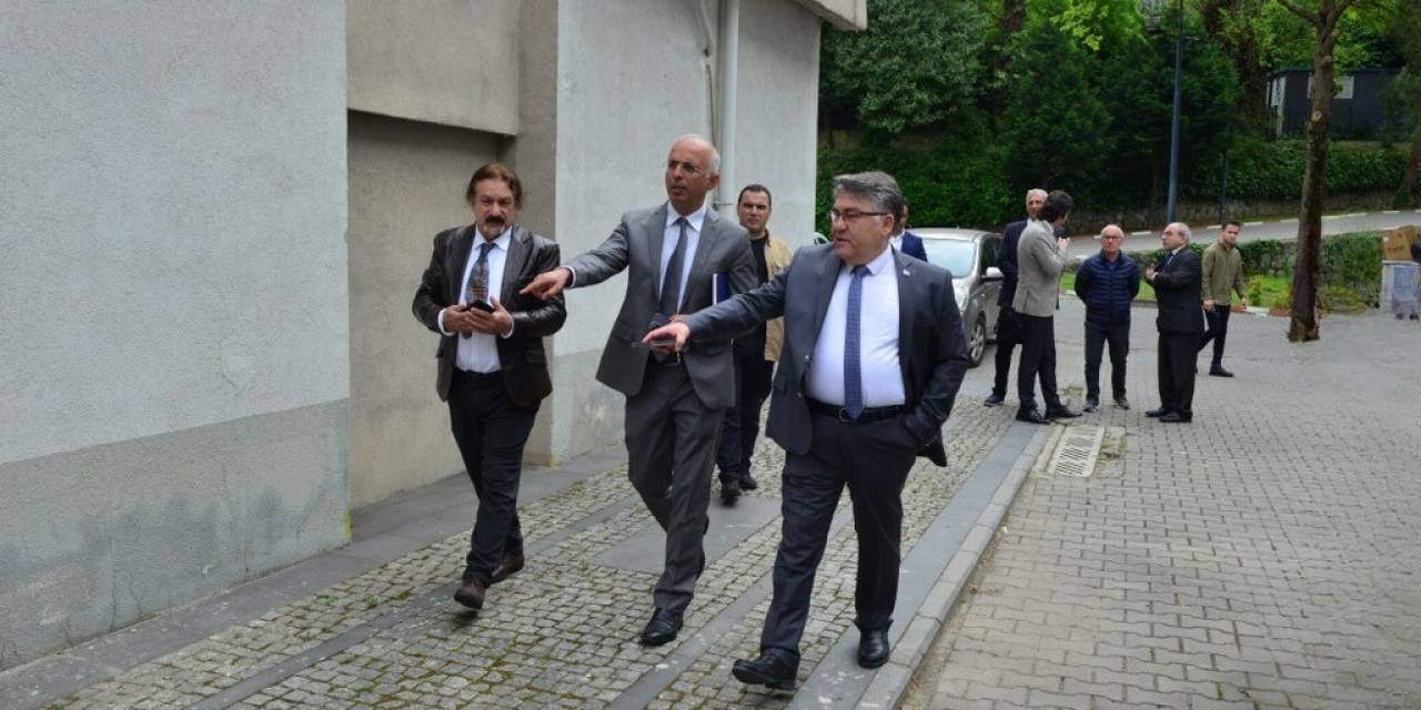 Zbeü Rektörü Özölçer’den Farabi Kampüsünde İnceleme