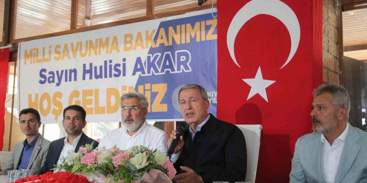 Bakan Akar: "çakma Terörle Mücadeleciler Ortaya Çıktı"