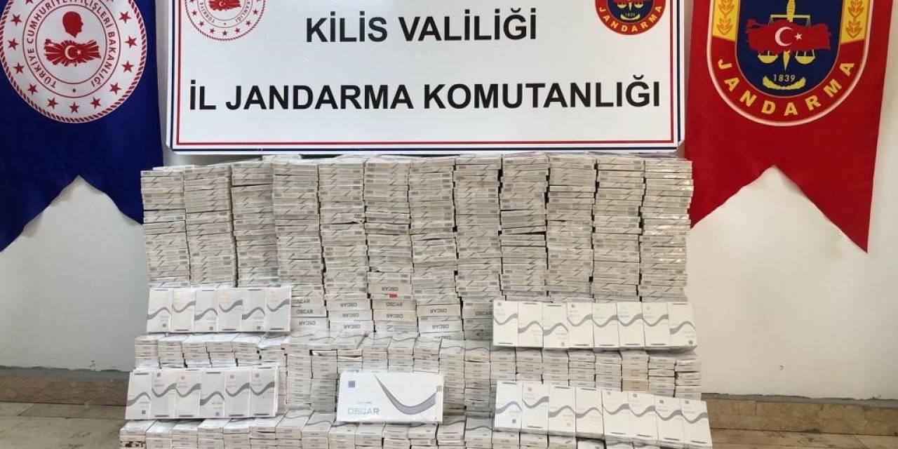 Kilis’te Kaçak Sigara Operasyonu: 1 Gözaltı