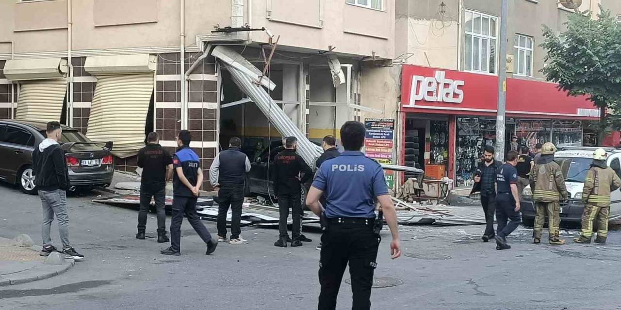 Esenler’de Lpg Tankı Takılan Araçta Patlama: 5 Yaralı
