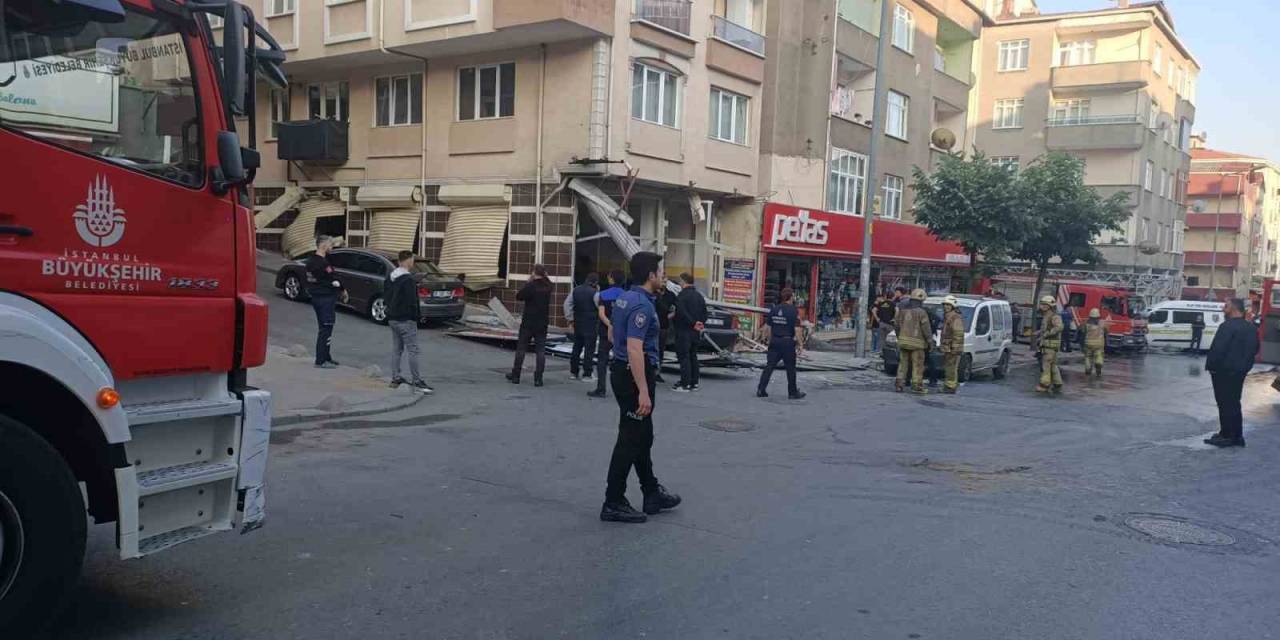 Esenler’de Lpg Tankı Takılan Araçta Patlama: 5 Yaralı