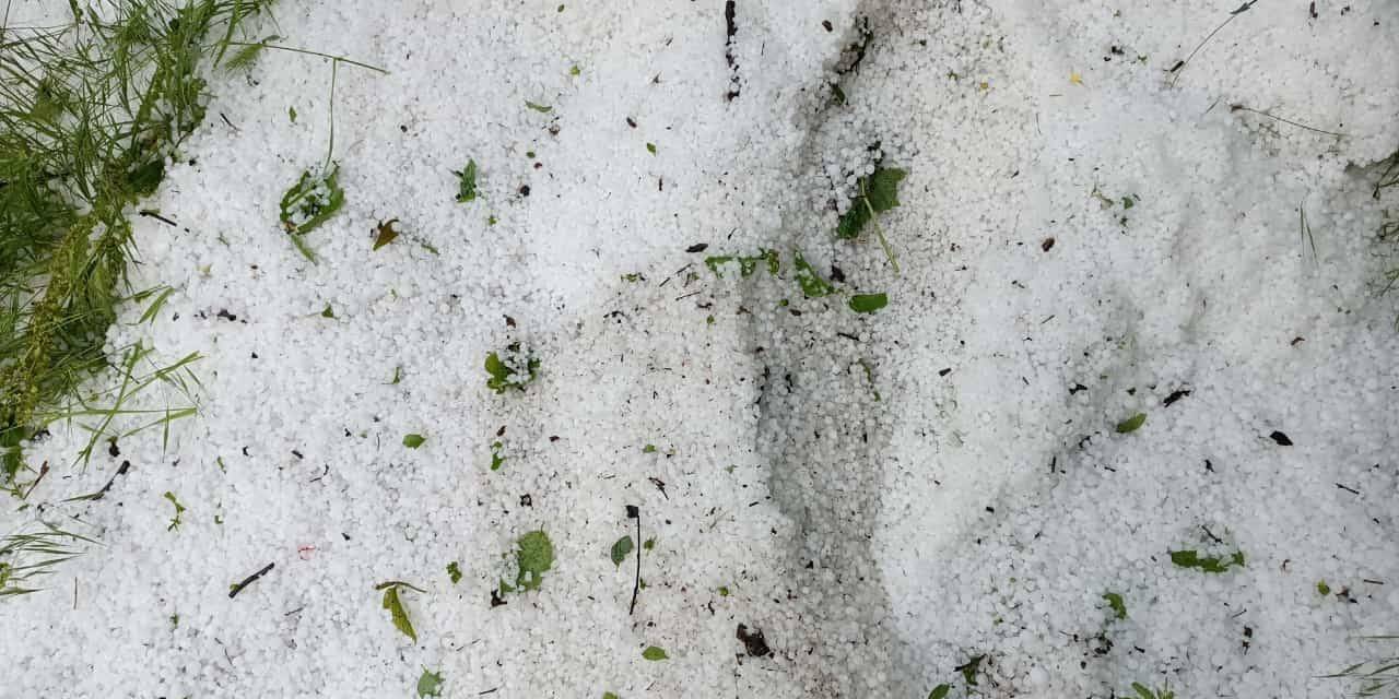 Batman’da Sağanak Yağış Ve Dolu Etkili Oldu