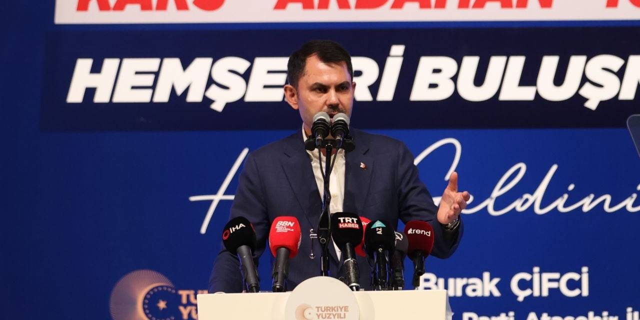 Bakan Kurum: “türkiye Yüzyılı’nın Türküsünü Söyleyeceğiz”