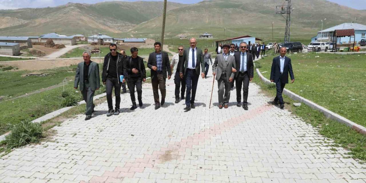 Kaymakam Aydın, Kırsal Mahallelerdeki Çalışmaları İnceledi