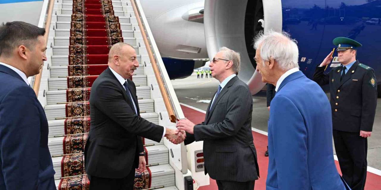 Azerbaycan Cumhurbaşkanı Aliyev Moskova’da