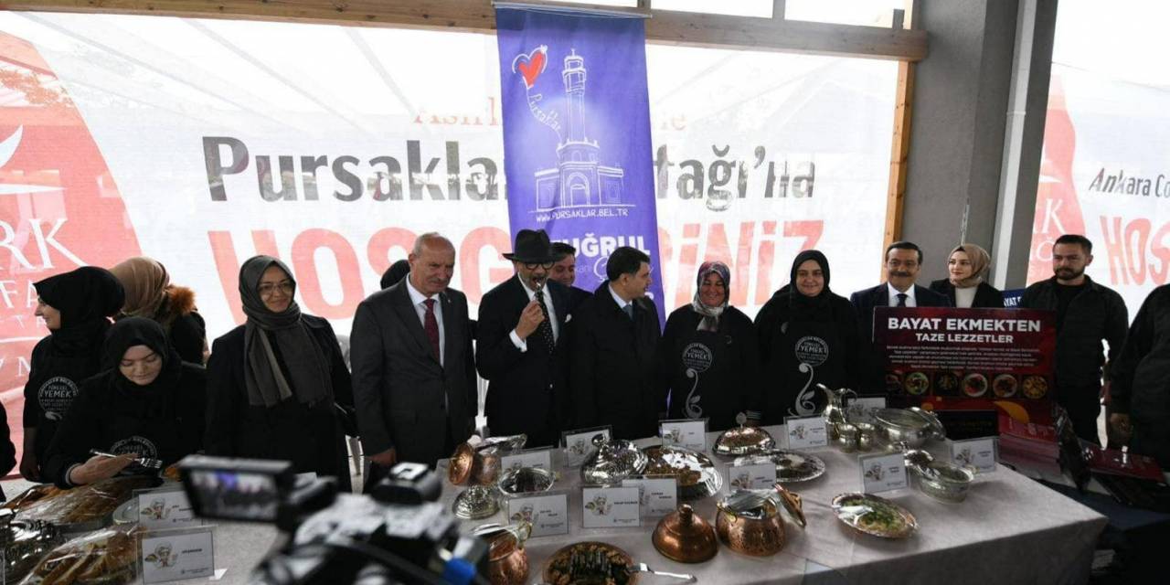 Pursaklar’ın Yöresel Lezzetlerine Büyük İlgi