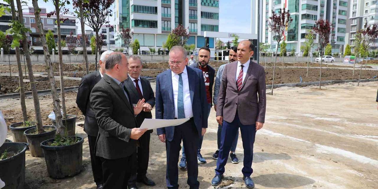 Başkan Demir: “mahallelerimizi Yeşil Alanlara Kavuşturuyoruz”
