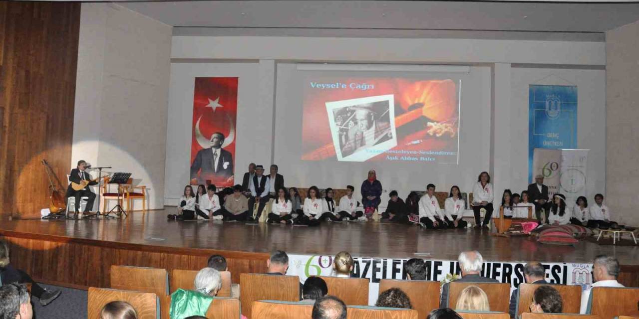 Aşık Veysel Vefatının 50. Yılında Muğla’da Anıldı