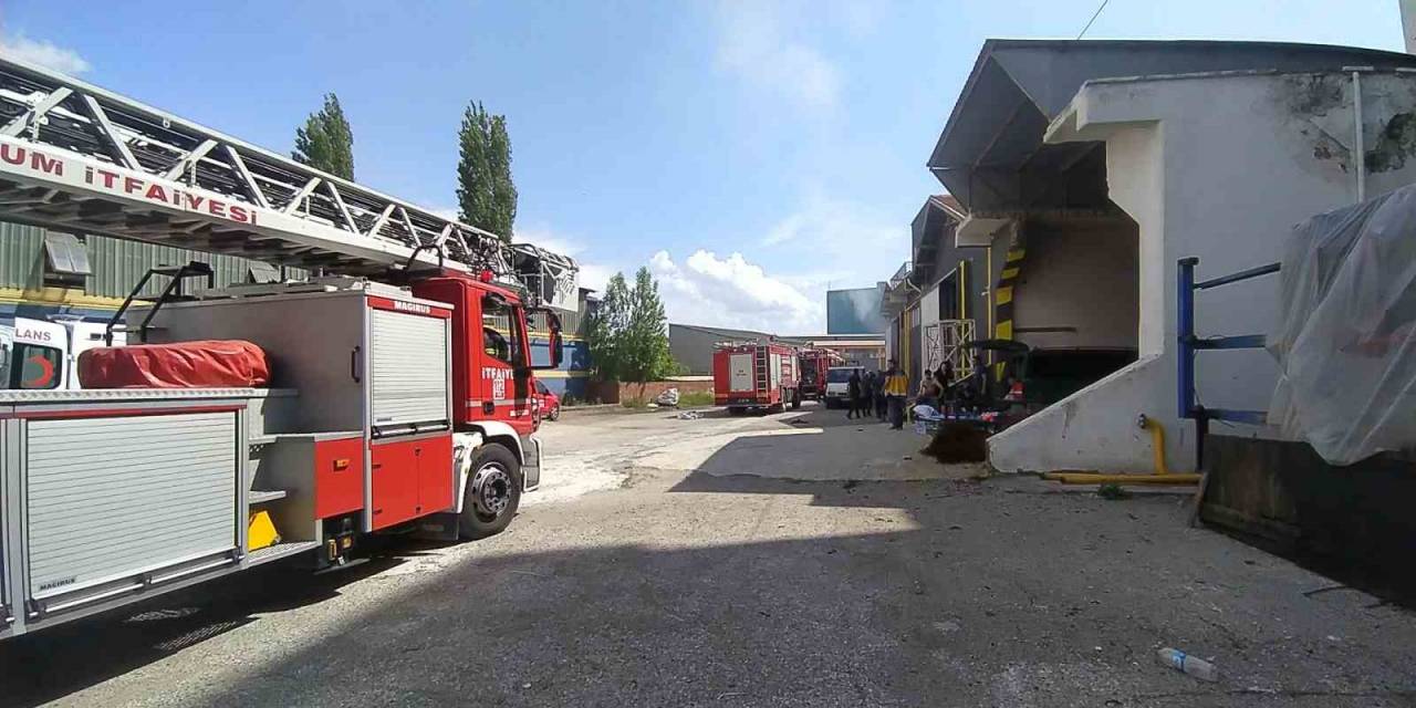 Çorum’daki Bronz Fabrikasındaki Patlama