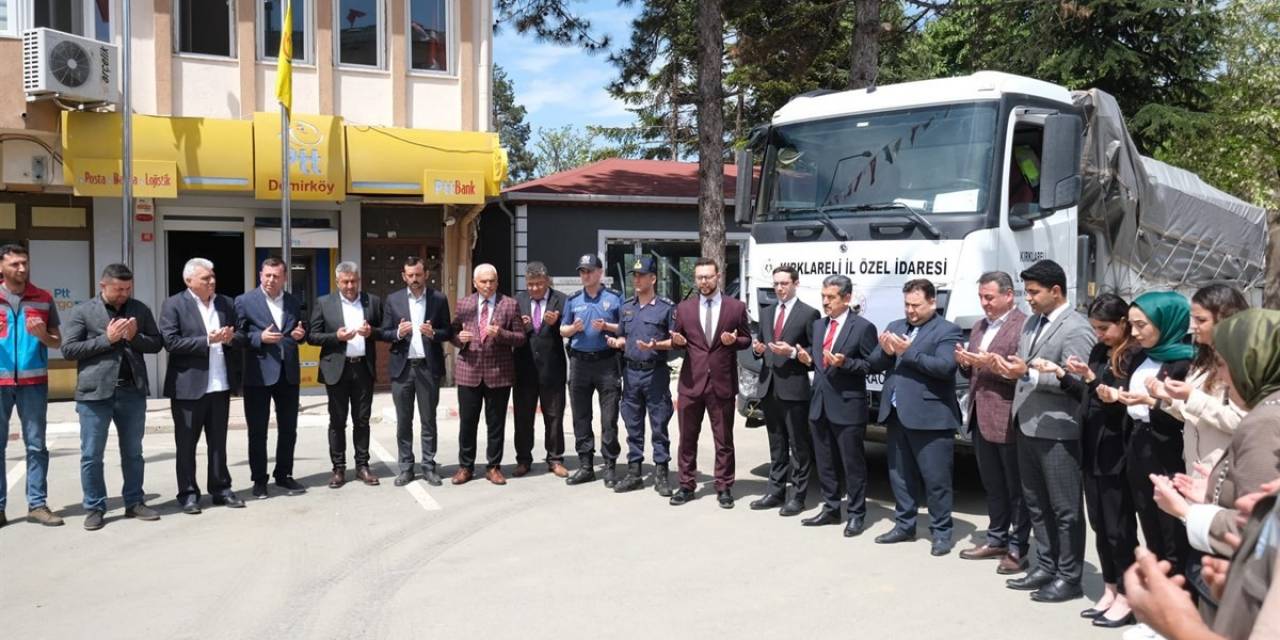 Demirköy’den Depremzedelere Yardım