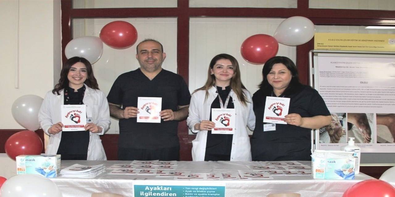 Kütahya Evliya Çelebi Eğitim Ve Araştırma Hastanesinde Yara Bakım Stant’ı Kuruldu