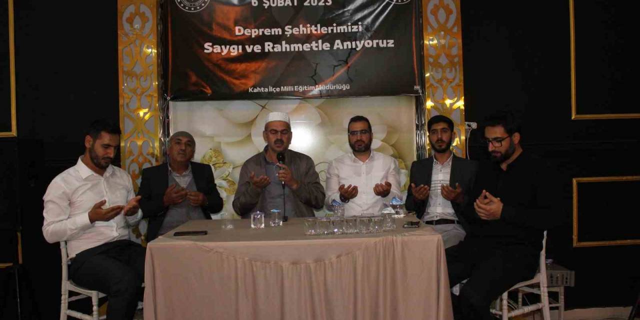 Deprem Şehitleri İçin Mevlit Okutuldu