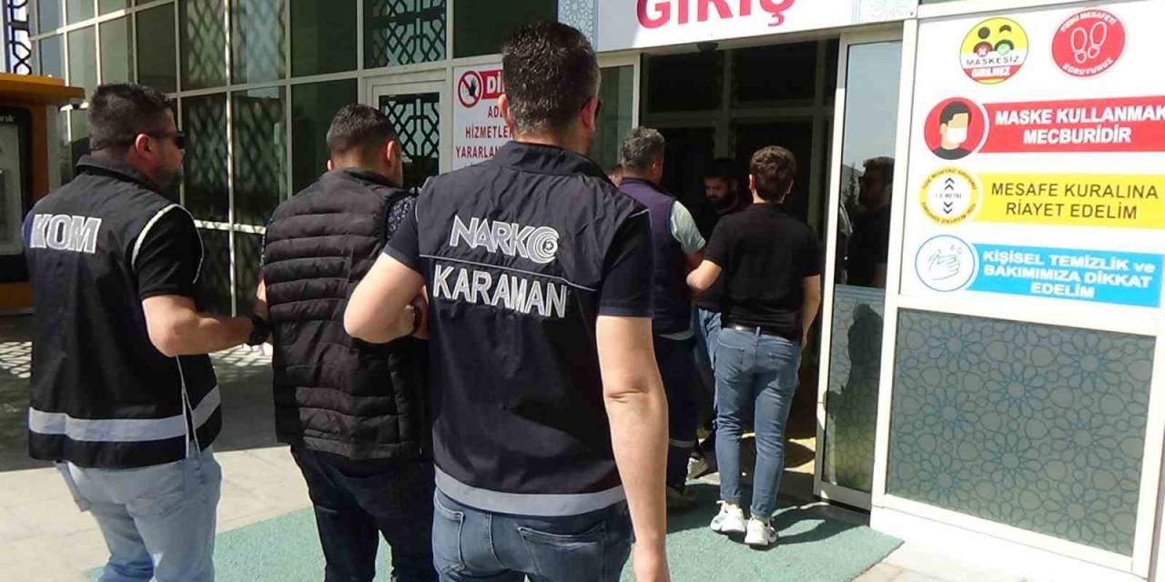Karaman’da Uyuşturucudan Gözaltına Alınan 2 Kişi Tutuklandı