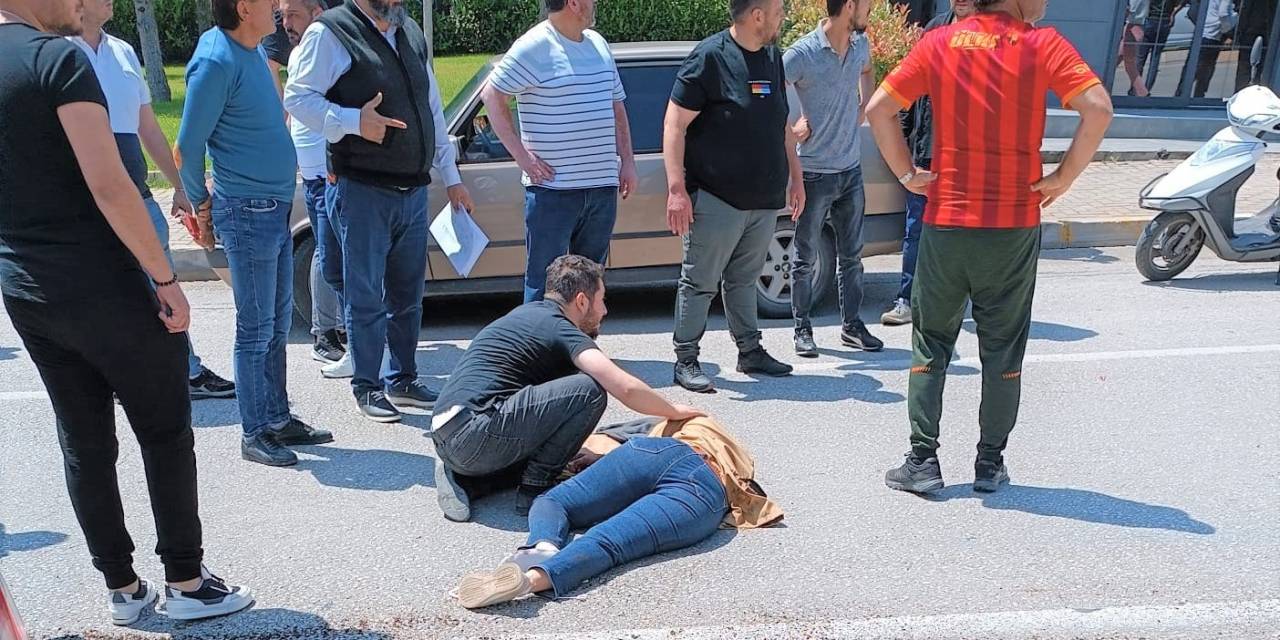 Aracın Çarptığı Kadın Yaya Ağır Yaralandı