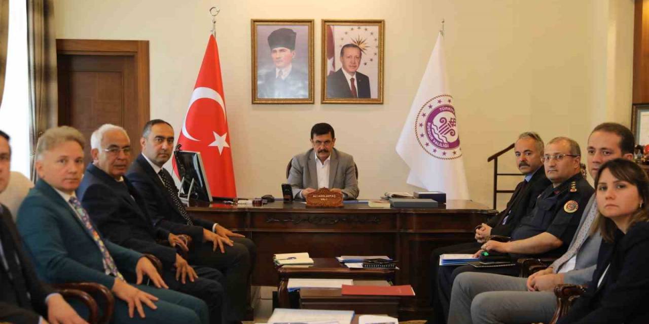 Burdur’da Seçim Güvenliği Toplantısı Gerçekleştirildi