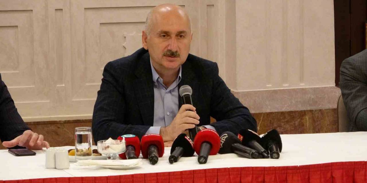 Bakan Karaismailoğlu:  “şu Anda Devam Eden Tam 24 Tane Proje Var”