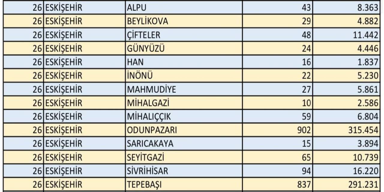 Eskişehir’de 688 Bin 989 Seçmen 2 Bin 191 Sandıkta Oy Kullanacak