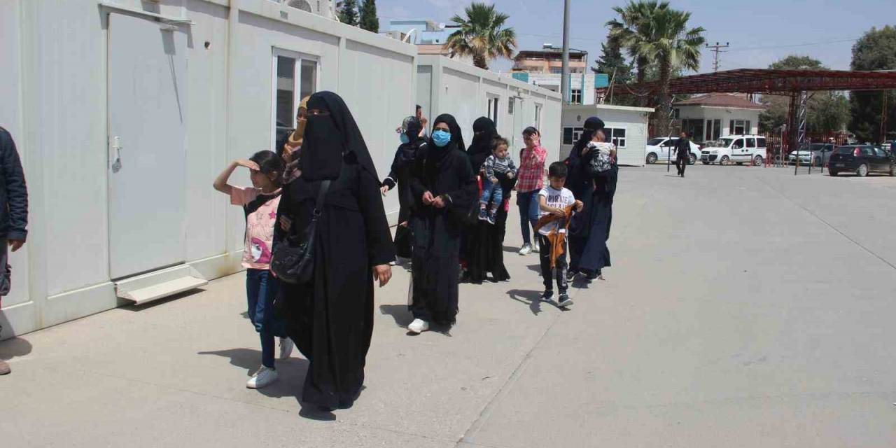 Toplam 554 Bin Suriyeli Ülkesine Geri Döndü