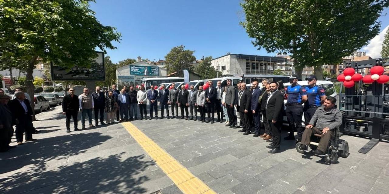 Niğde Belediyesi’nin Araç Filosu Gün Geçtikçe Büyüyor