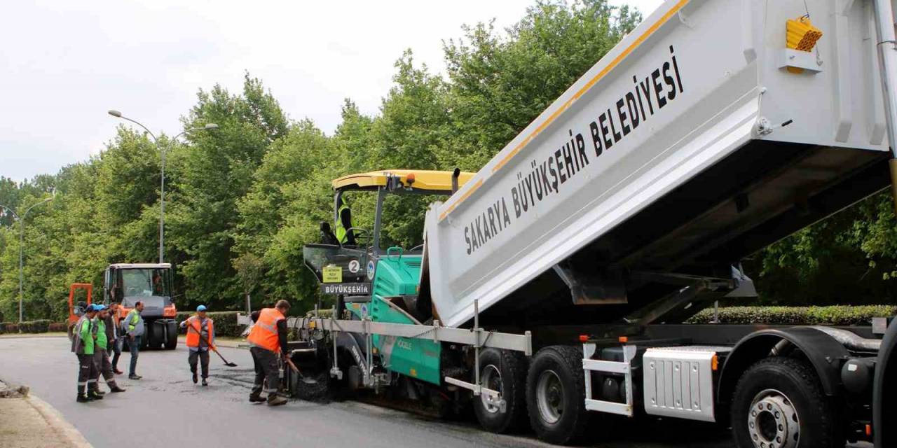 Sakarya Büyükşehir Şehrin Girişinde Yenileme İşlemlerini Başlattı