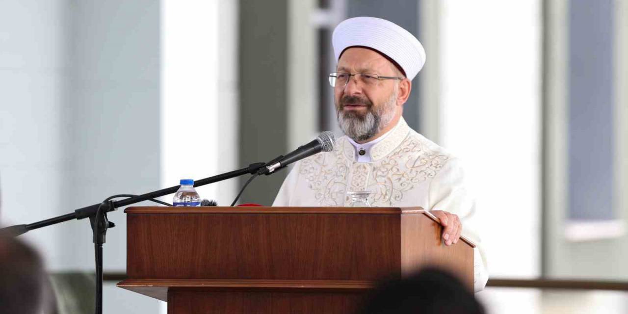 Diyanet İşleri Başkanı Erbaş, Çankırı Karatekin Üniversitesi Uluyazı Kampüs Camii’nin Açılışına Katıldı