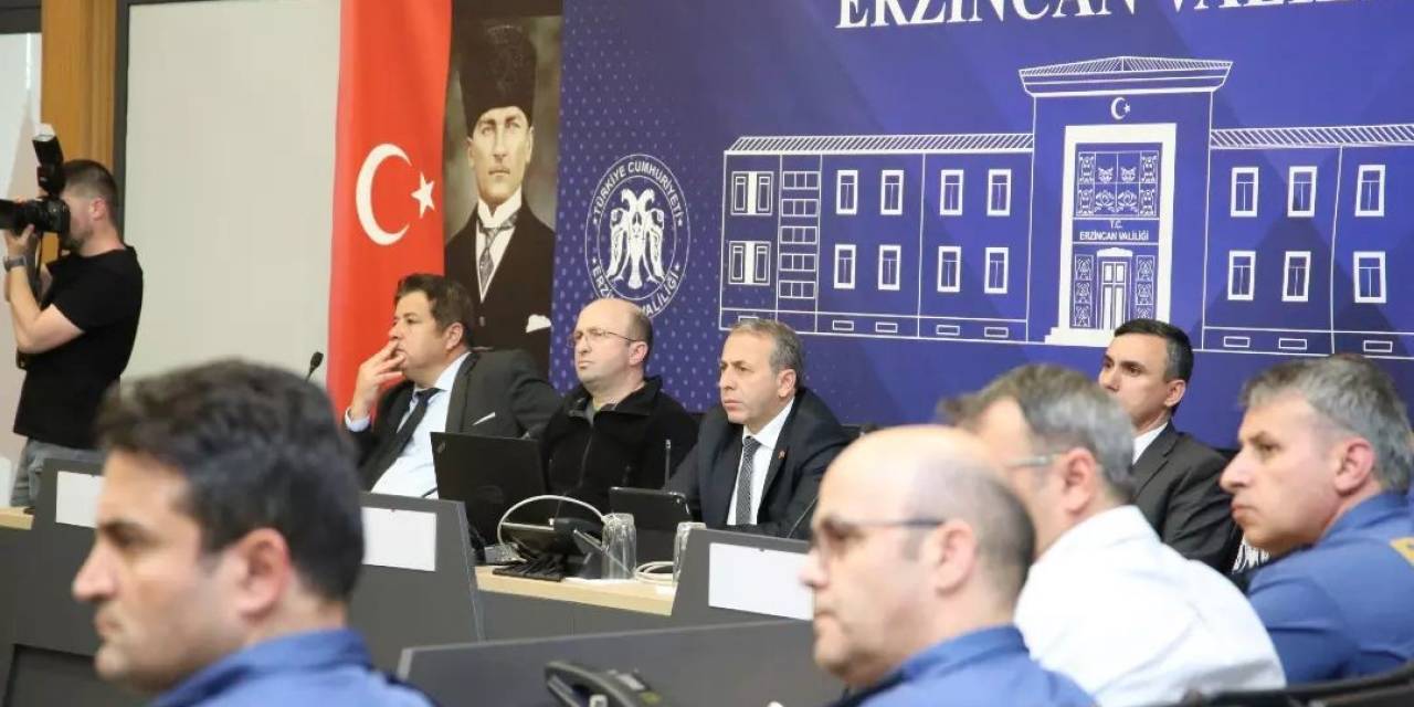 Erzincan’da 2. Tur İçin ‘seçim Güvenliği’ Toplantısı Yapıldı