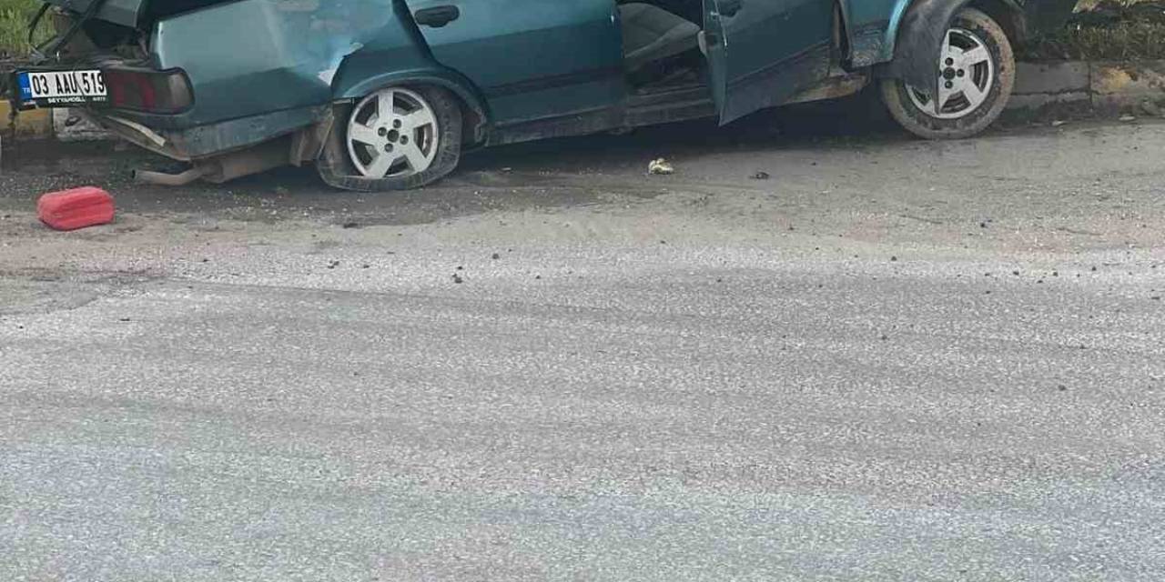 Kamyon İle Otomobilin Çarpıştığı Kazada 1 Kişi Yaralandı
