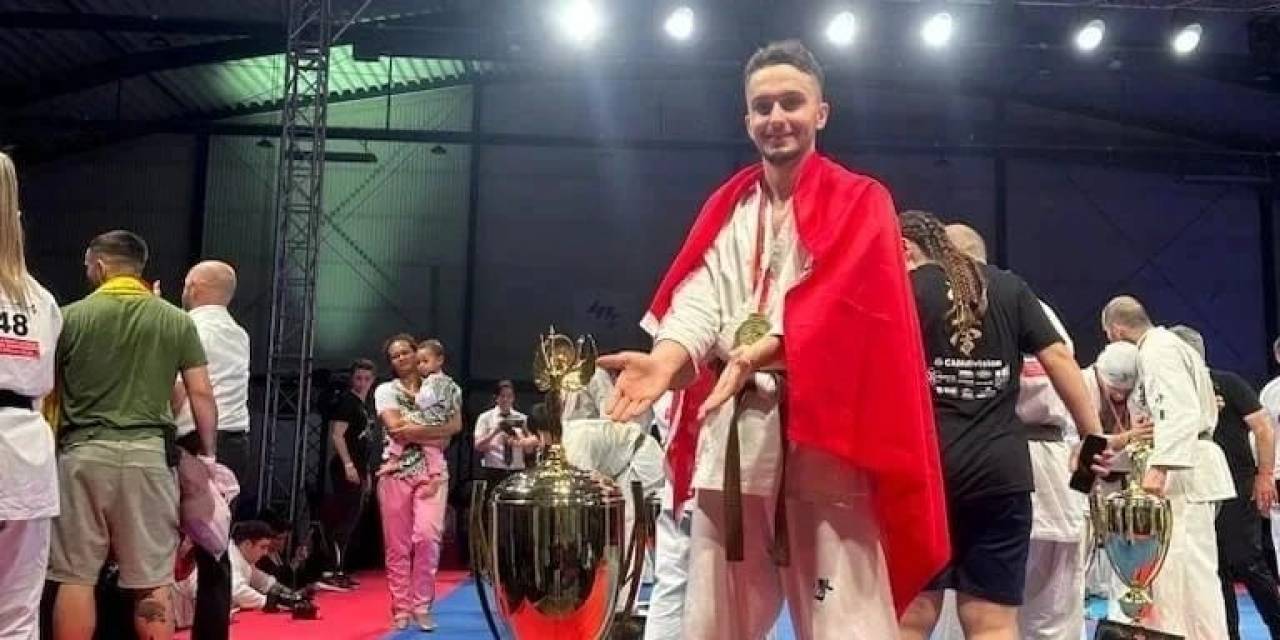 Bilecikli Milli Sporcu İsmet Durmuş Avrupa Şampiyonu Oldu