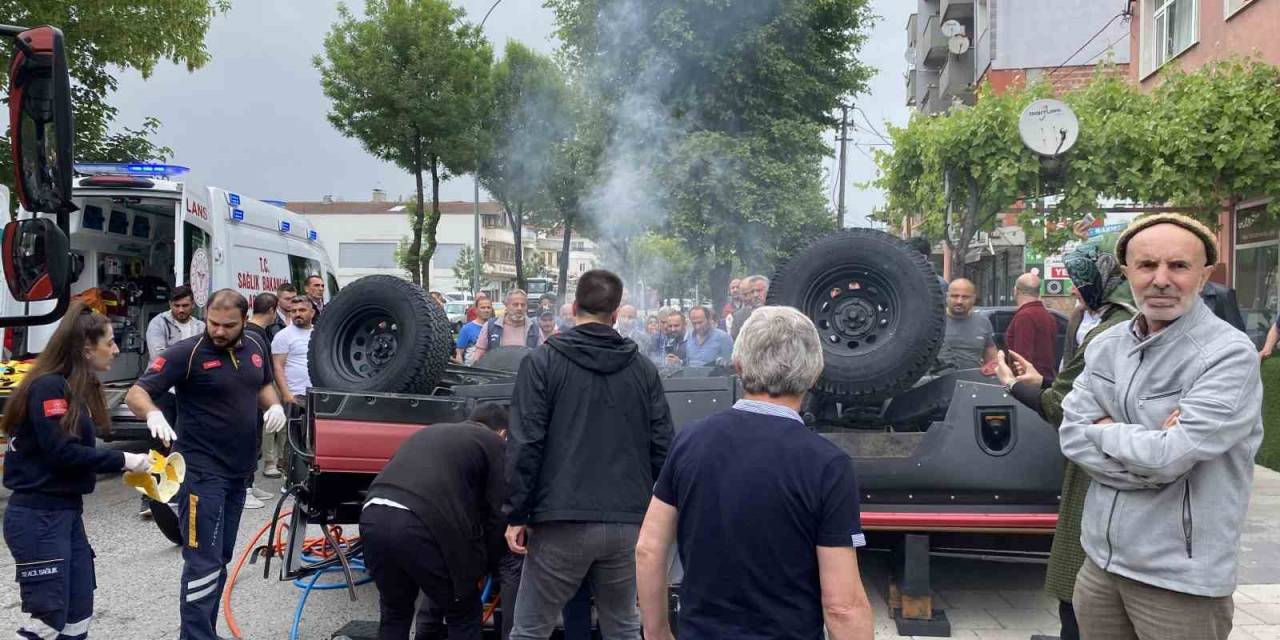 Takla Atan Off-road Aracını Görenler Bölgeye Koştu